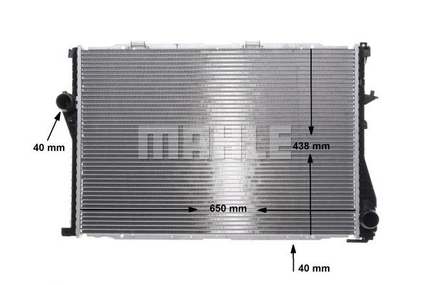 Kylare, motorkylning Mahle Behr CR 295 000S MAHLE Kylare, motorkylning Mahle Behr CR 295 000S MAHLE