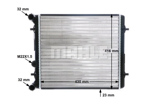 Kylare, motorkylning Mahle Behr CR 367 000S MAHLE