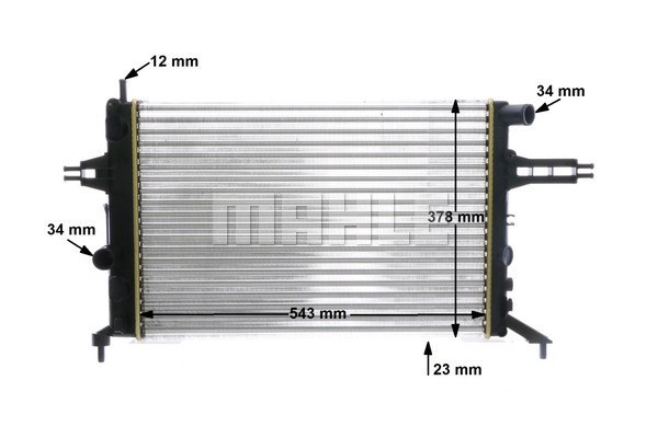 Kylare, motorkylning Mahle Behr CR 637 000S MAHLE