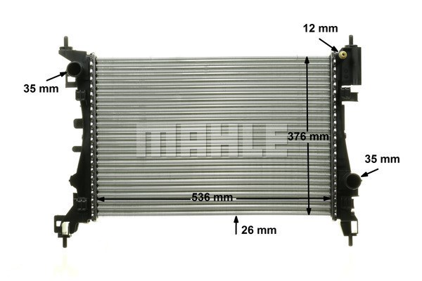 Kylare, motorkylning Mahle BEHR *** PREMIUM LINE *** CR 773 000P MAHLE