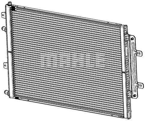 Kylare, motorkylning, Fram, Mitt Mahle CR 868 000P MAHLE