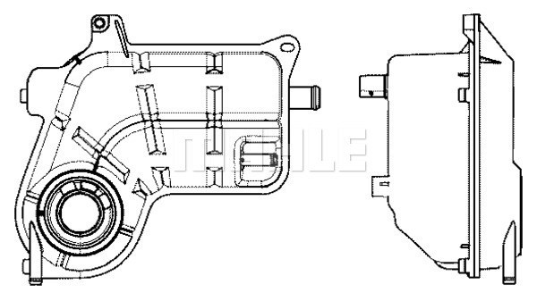 Expansionskärl, kylvätska Mahle Behr CRT 25 000S MAHLE