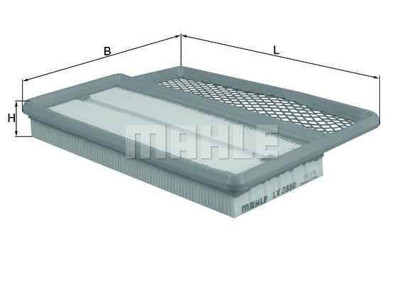 Luftfilter Mahle LX 2880 MAHLE