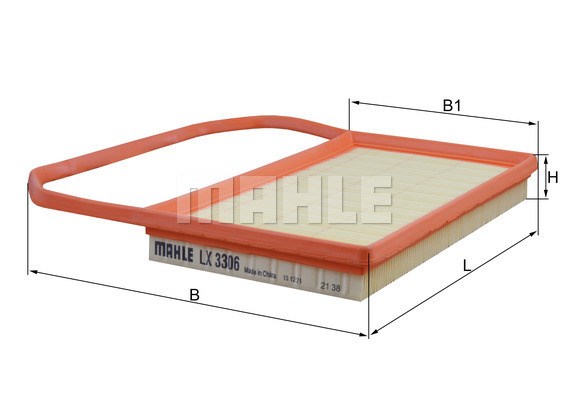 Luftfilter Mahle LX 3306 MAHLE