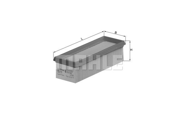 Luftfilter Mahle LX 788 MAHLE