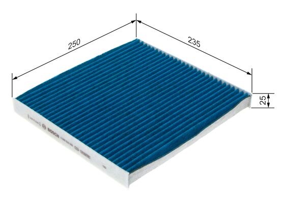 Kupefilter Bosch Filter+pro 0 986 628 569 BOSCH