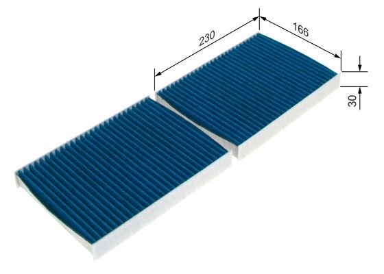 Kupefilter Bosch Filter+pro 0 986 628 571 BOSCH