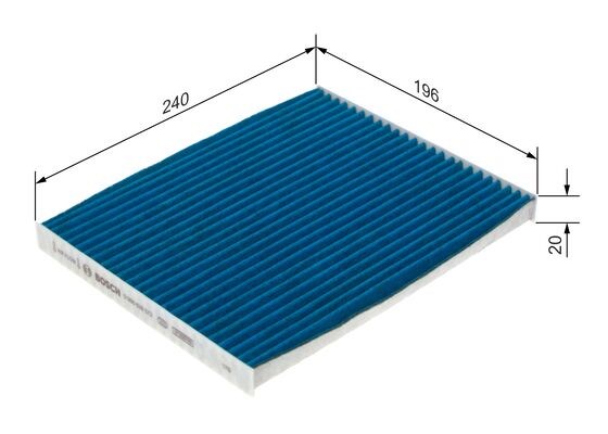 Kupefilter Bosch Filter+pro 0 986 628 572 BOSCH