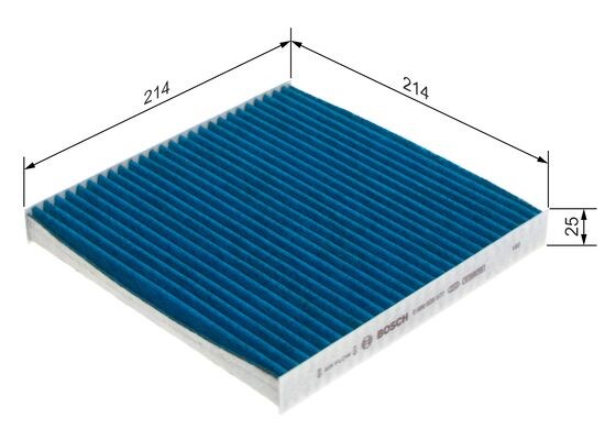 Kupefilter Bosch Filter+pro 0 986 628 577 BOSCH Kupefilter Bosch Filter+pro 0 986 628 577 BOSCH