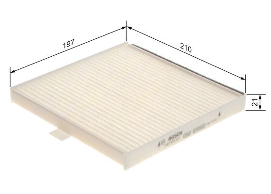 Kupefilter Bosch 1 987 435 127 BOSCH Kupefilter Bosch 1 987 435 127 BOSCH