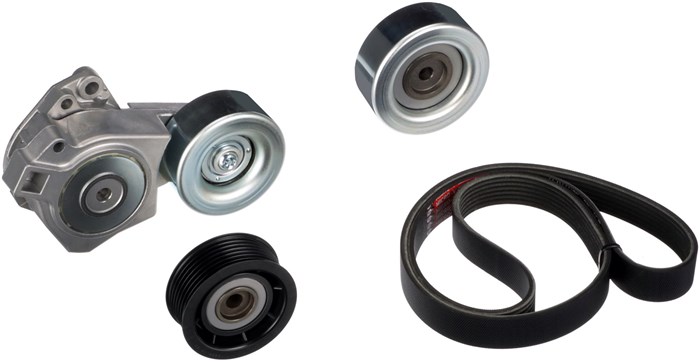 Drivremsats Gates Micro-vâ® kit unique fit K017PK2410 Gates