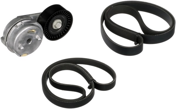 Drivremsats Gates Micro-vâ® kit unique fit K026PK1250 Gates