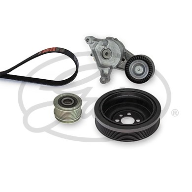 Drivremsats Gates Micro-vâ® kit unique fit K176PK1053 Gates