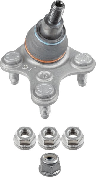 Kulled / Spindelled, Framaxel, Höger Lemförder 43557 01 LEMFÖRDER