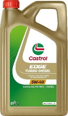Motorolja Castrol EDGE Turbo Diesel 5W-40 5L CASTROL Motorolja Castrol EDGE Turbo Diesel 5W-40 5L CASTROL