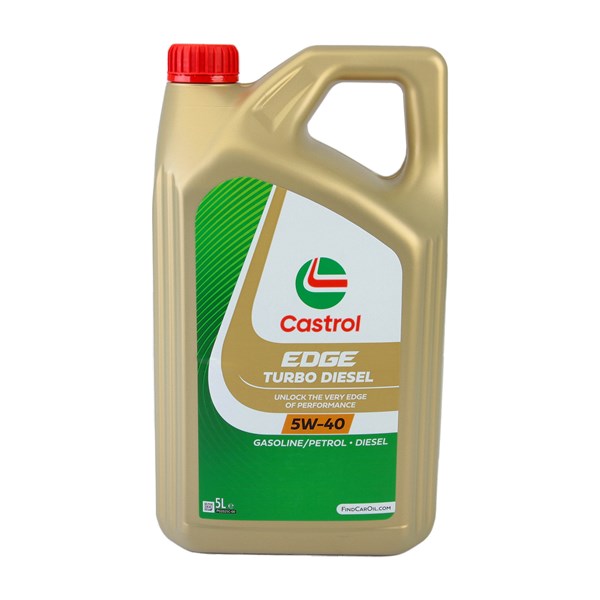 Motorolja Castrol EDGE Turbo Diesel 5W-40 5L CASTROL