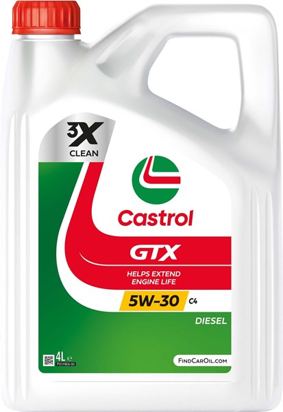 Motorolja Castrol GTX 5W-30 C4 4L CASTROL