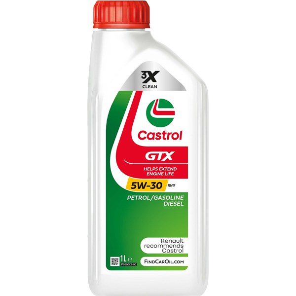 Motorolja Castrol GTX 5W-30 RN17 1L CASTROL