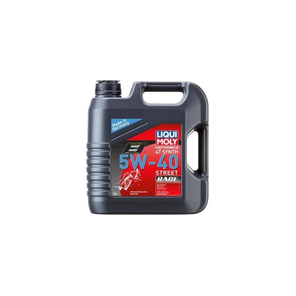 Motorolja LIQUI MOLY Motorbike 4T Synth 5W-40 Street Race 4L Liqu LIQUI MOLY