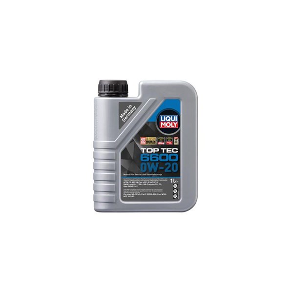 Motorolja LIQUI MOLY Top Tec 6600 0W-20 1L Liqui moly 21410 LIQUI MOLY