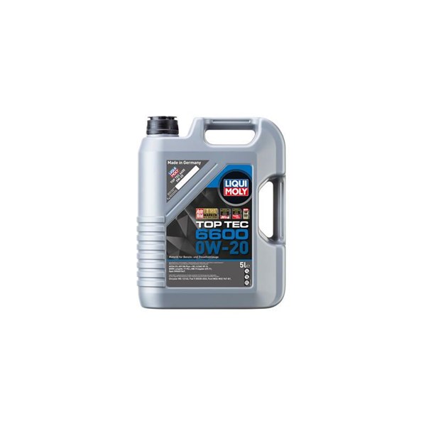 Motorolja LIQUI MOLY Top Tec 6600 0W-20 5L Liqui moly 21411 LIQUI MOLY