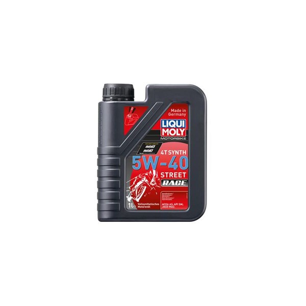 Motorolja LIQUI MOLY Motorbike 4T Synth 5W-40 Street Race 1L Liqu LIQUI MOLY