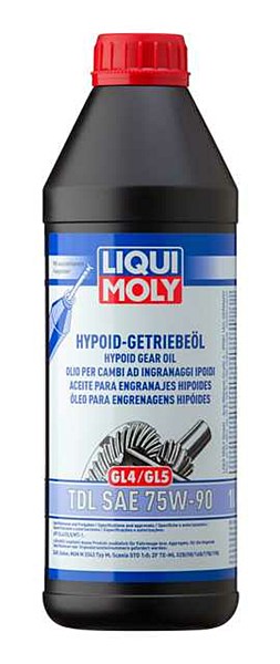 LIQUI MOLY Hypoid-Getriebeöl (GL4/5) TDL SAE 75W-90 1L, Bakaxel,  LIQUI MOLY