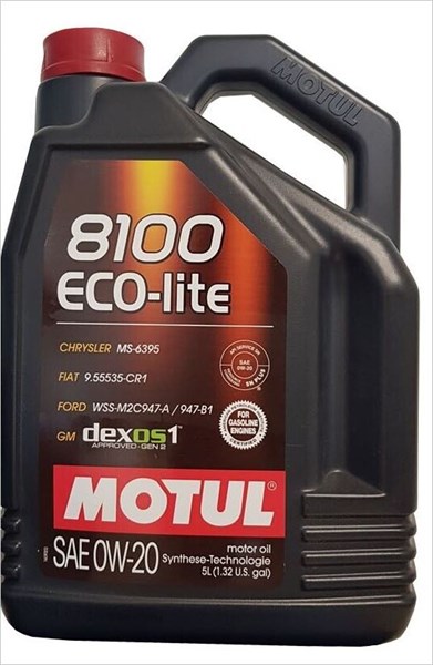 Motorolja MOTUL 8100 ECO-LITE 0W-20, Universal Motul 109102 MOTUL
