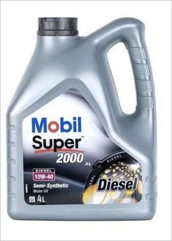 Motorolja MOBIL Super 2000 X1 Diesel 10W-40 4L MOBIL
