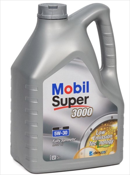 Motorolja MOBIL Super 3000 XE1 5W-30 5L Mobil 154767 MOBIL
