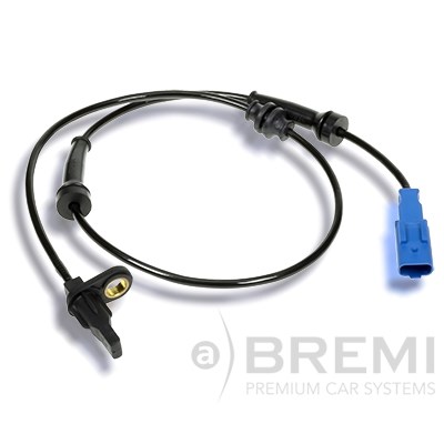 ABS-givare, Sensor, hjulvarvtal, Bakaxel Bremi 50262 BREMI