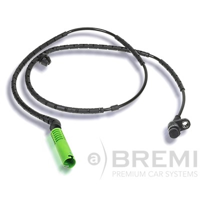 ABS-givare, Sensor, hjulvarvtal, Bakaxel Bremi 50482 BREMI