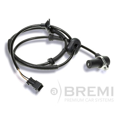 ABS-givare, Sensor, hjulvarvtal, Bakaxel, Bakaxel höger Bremi 506 BREMI