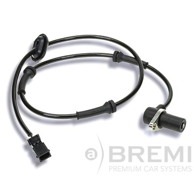 ABS-givare, Sensor, hjulvarvtal, Bakaxel, Bakaxel höger Bremi 506 BREMI