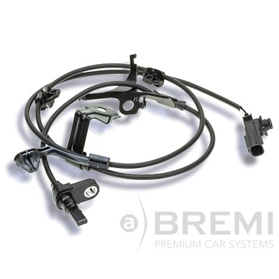 ABS-givare, Sensor, hjulvarvtal, framaxel höger Bremi 50970 BREMI