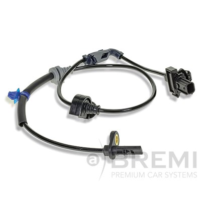 ABS-givare, Sensor, hjulvarvtal, framaxel vänster Bremi 51818 BREMI