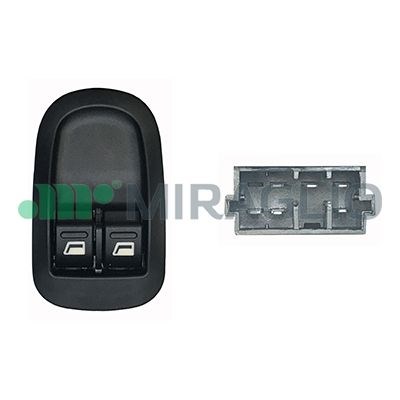 Brytare, fönsterhiss, Vänster fram Miraglio 121/PGP76004 MIRAGLIO