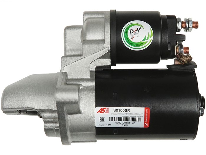 Startmotor 12V As-pl S0100SR AS-PL