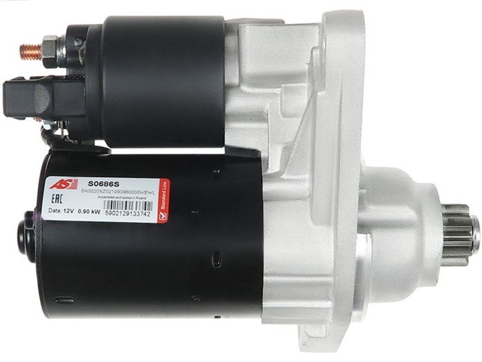 Startmotor 12V As-pl S0686S AS-PL