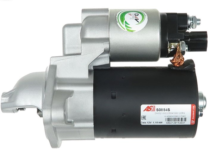 Startmotor 12V As-pl S0884S AS-PL