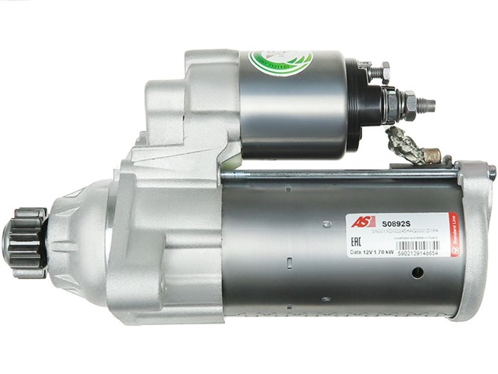 Startmotor 12V As-pl S0892S AS-PL Startmotor 12V As-pl S0892S AS-PL