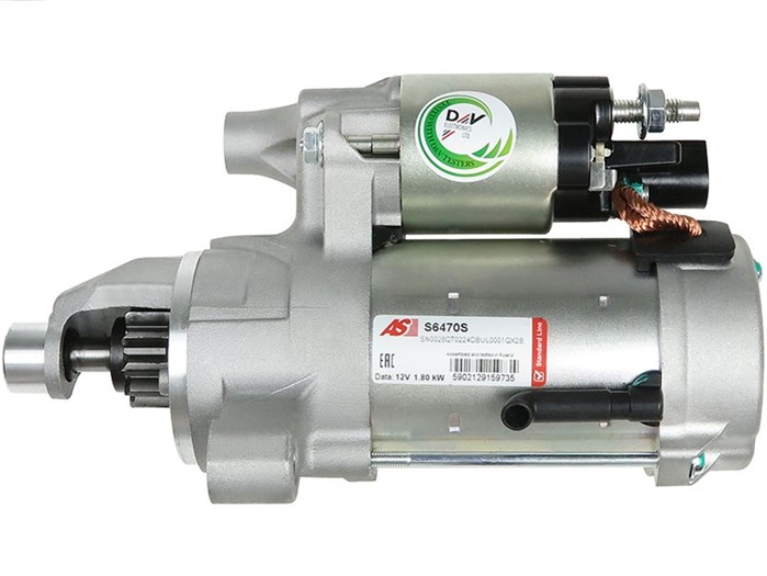 Startmotor 12V As-pl S6470S AS-PL