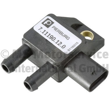 Sensor, avgastryck Pierburg 7.11190.12.0 PIERBURG