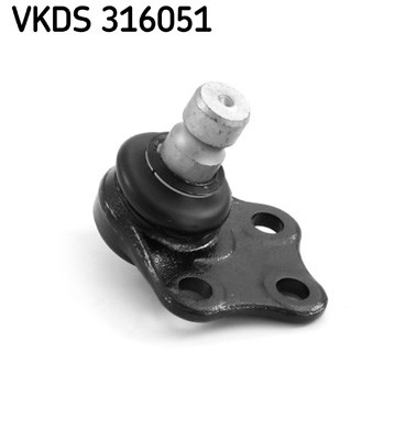 Kulled / Spindelled, Fram, höger eller vänster, Nedre Skf VKDS 31 SKF