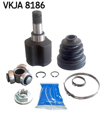 Drivknut, Framaxel, på växellådssidan, framaxel vänster Skf VKJA SKF Drivknut, Framaxel, på växellådssidan, framaxel vänster Skf VKJA SKF
