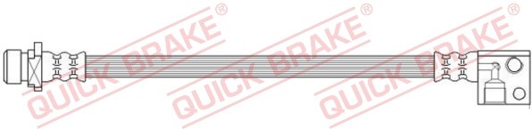 Bromsslang, Inre, Bakaxel vänster