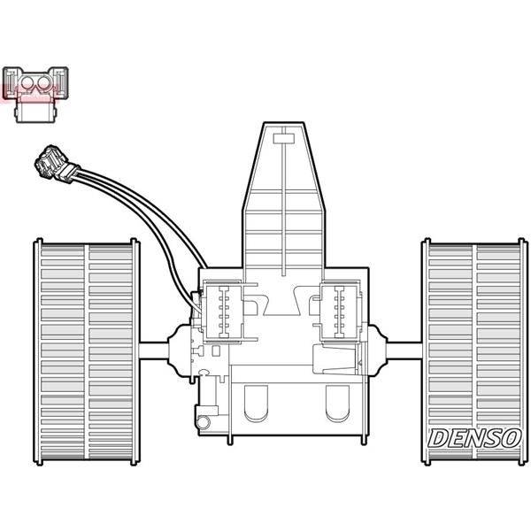Kupéfläkt 12V Denso DEA05009 DENSO