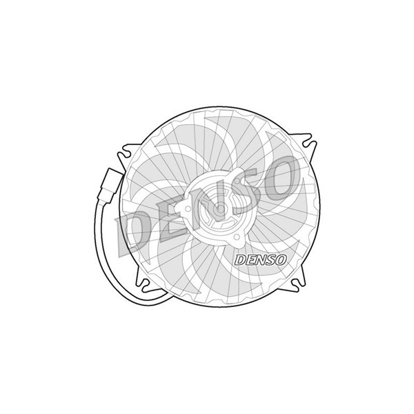 Fläkt, kylare 12V Denso DER21017 DENSO