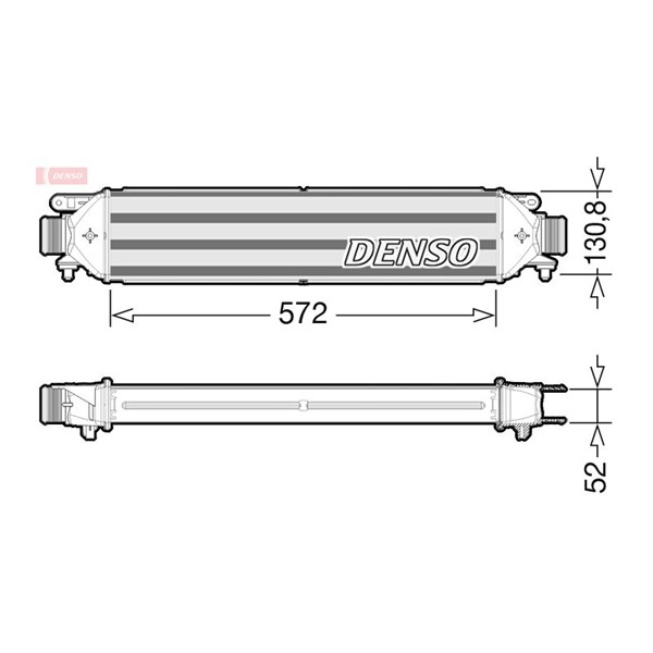 Intercooler Denso DIT09103 DENSO