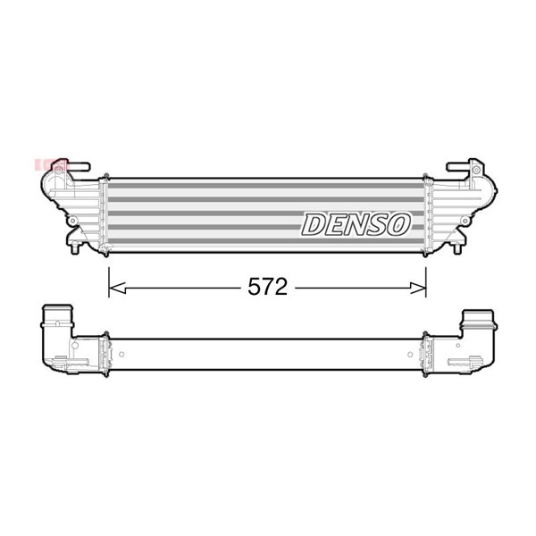 Intercooler Denso DIT09114 DENSO